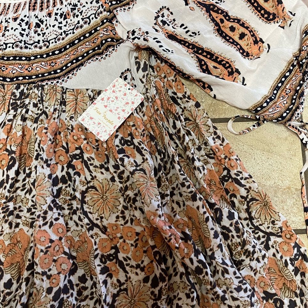 Free People Baby Doll Midsummers Dream Dress in Ivory Tangerine
Barbie Core  NWT - Picture 7 of 8